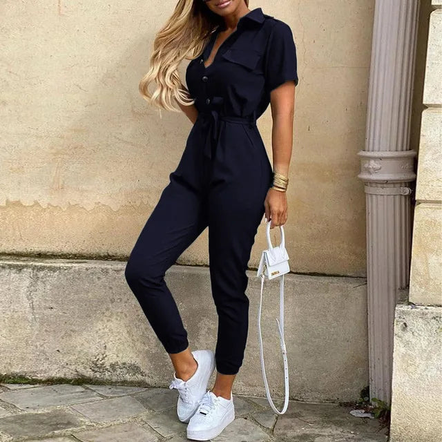 Helen™ | Combinaison utility avec ceinture à la taille
