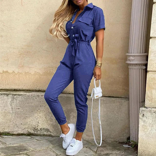 Helen™ | Combinaison utility avec ceinture à la taille