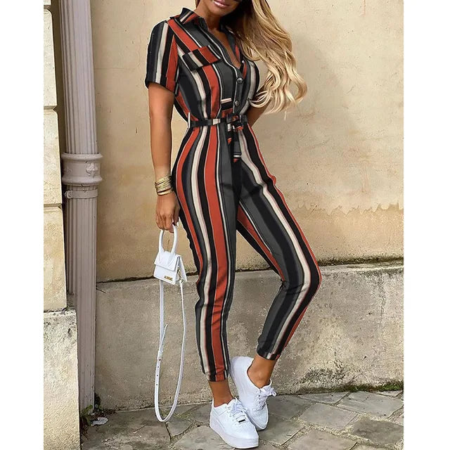 Helen™ | Combinaison utility avec ceinture à la taille