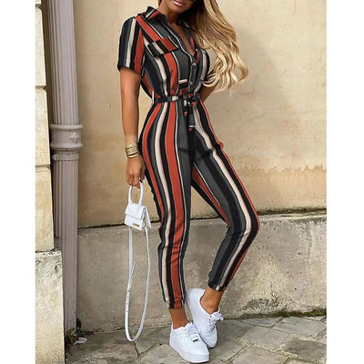 Helen™ | Combinaison utility avec ceinture à la taille