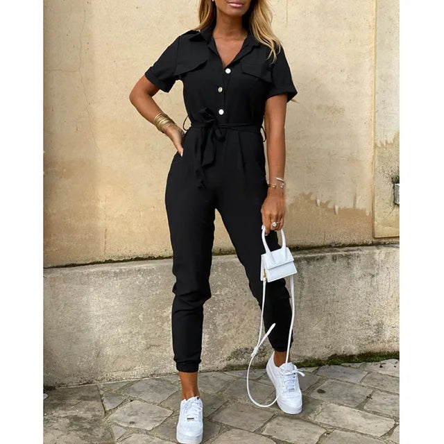 Helen™ | Combinaison utility avec ceinture à la taille
