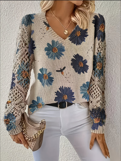 Inès™ | Pull Douceur Florale