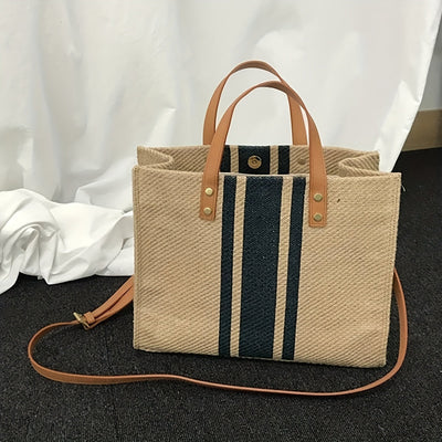 Sac cabas rayé