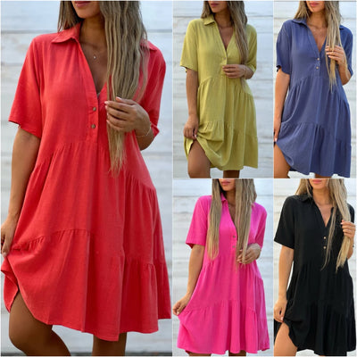 Emma™ | Robe chemise chic