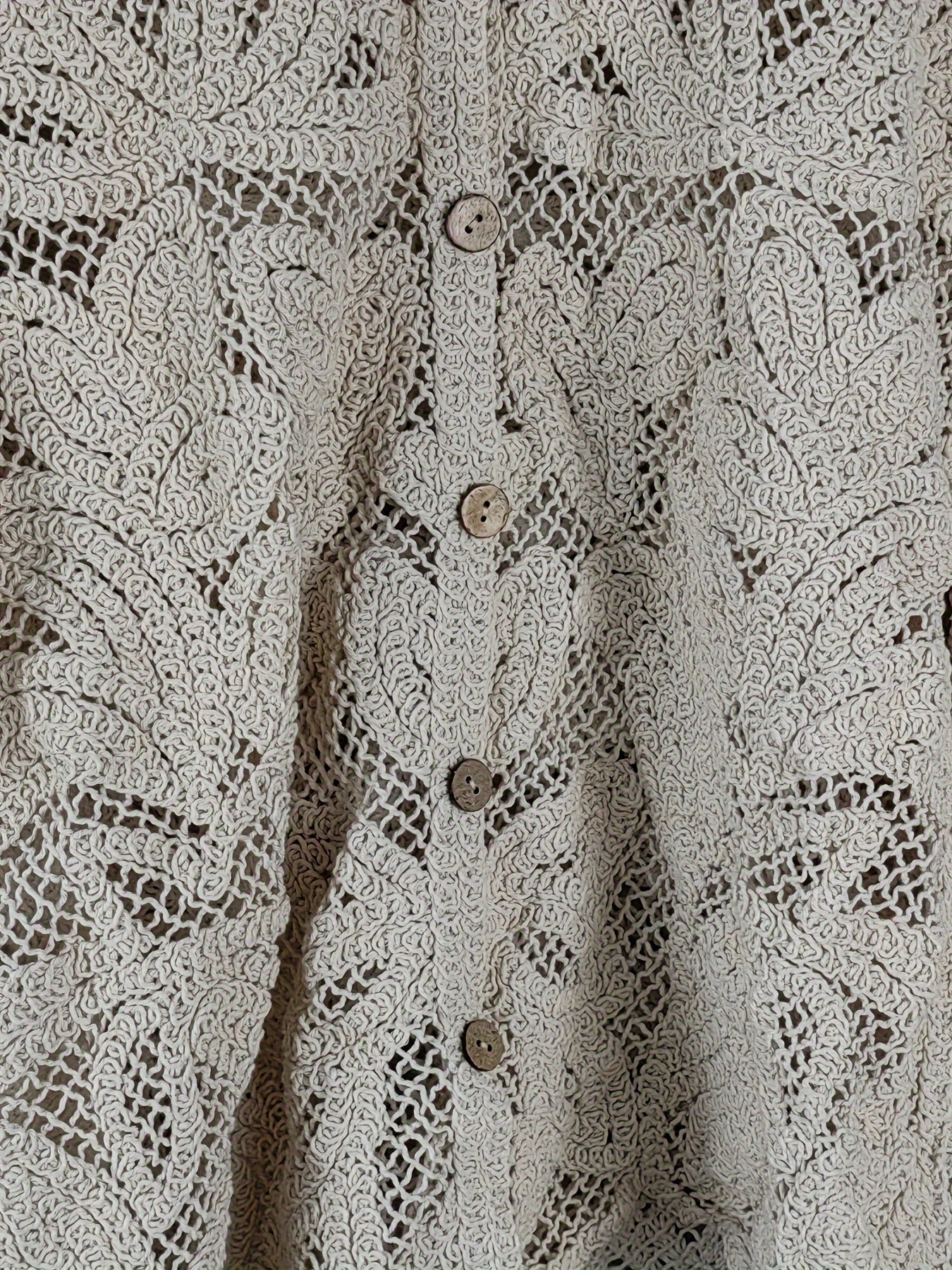 Solène™ | Blouse ajourée à manches longues