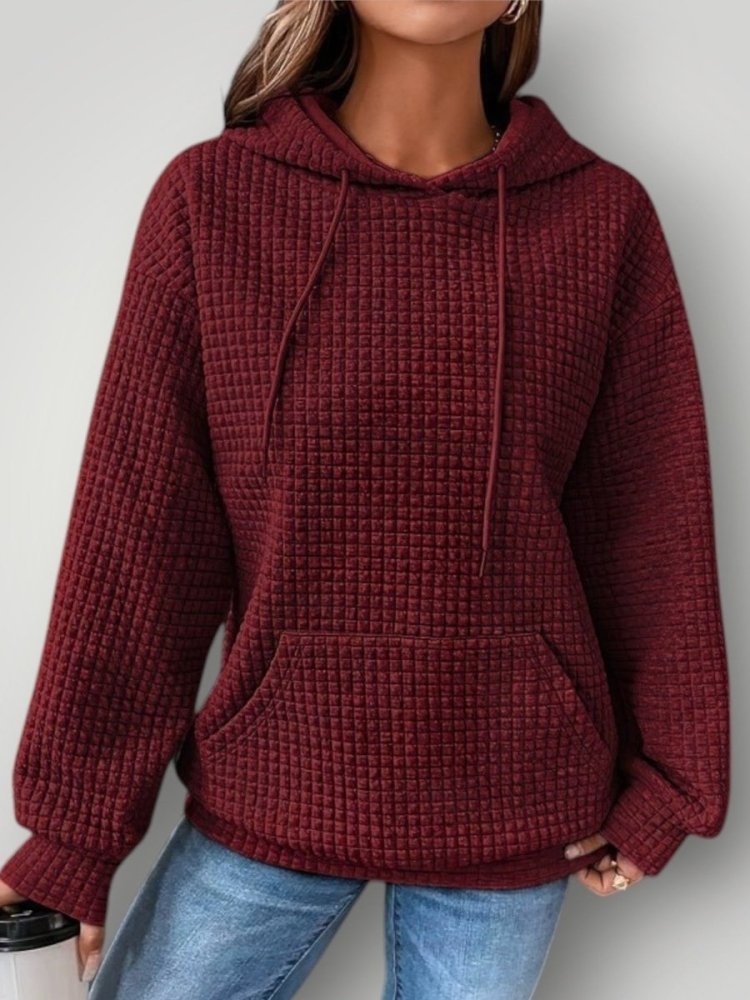 Roxane™ | Sweat à capuche texturé