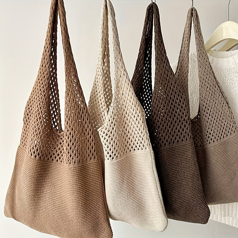 Sac de plage bohème chic en crochet