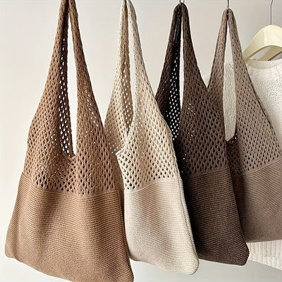 Sac de plage bohème chic en crochet