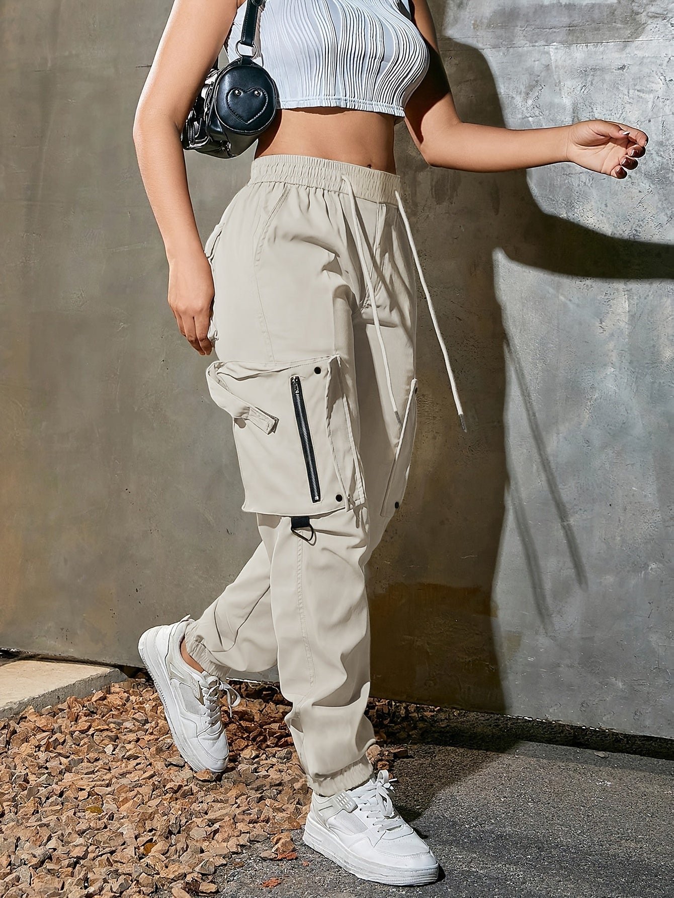 Léa | Pantalon Cargo Actif