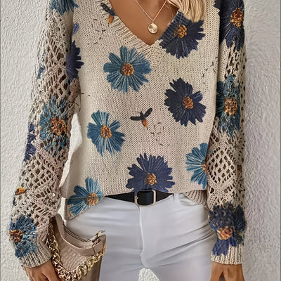 Inès™ | Pull Douceur Florale