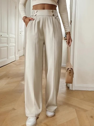 Isa™ | Pantalon taille haute