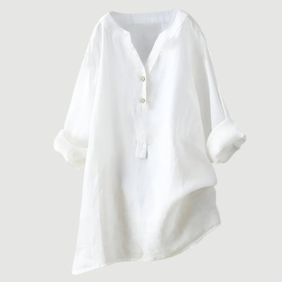 Nadège™ | Blouse Décontractée à Boutons