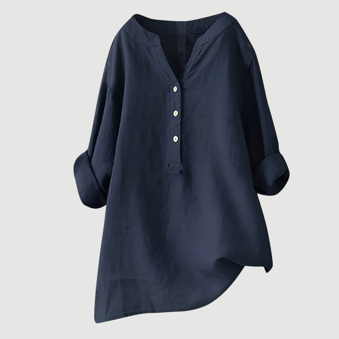 Nadège™ | Blouse Décontractée à Boutons