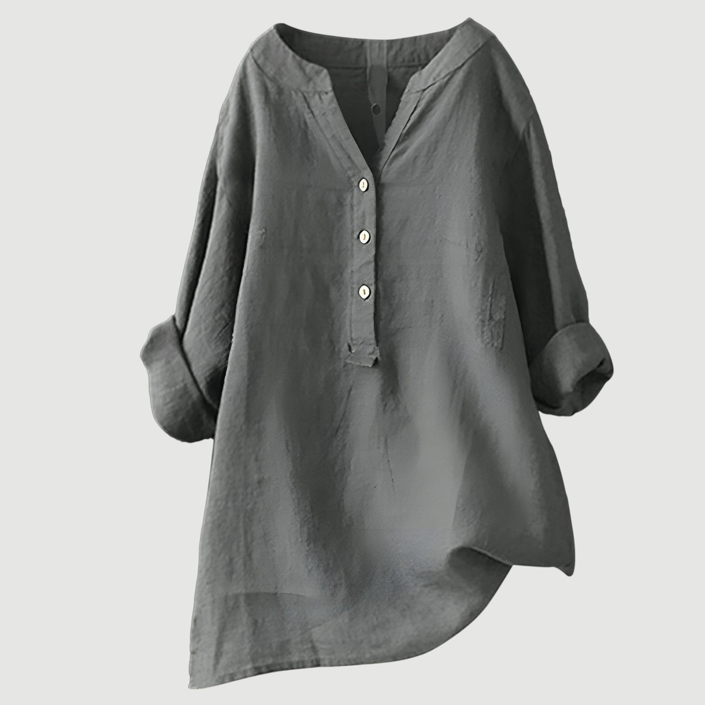 Nadège™ | Blouse Décontractée à Boutons