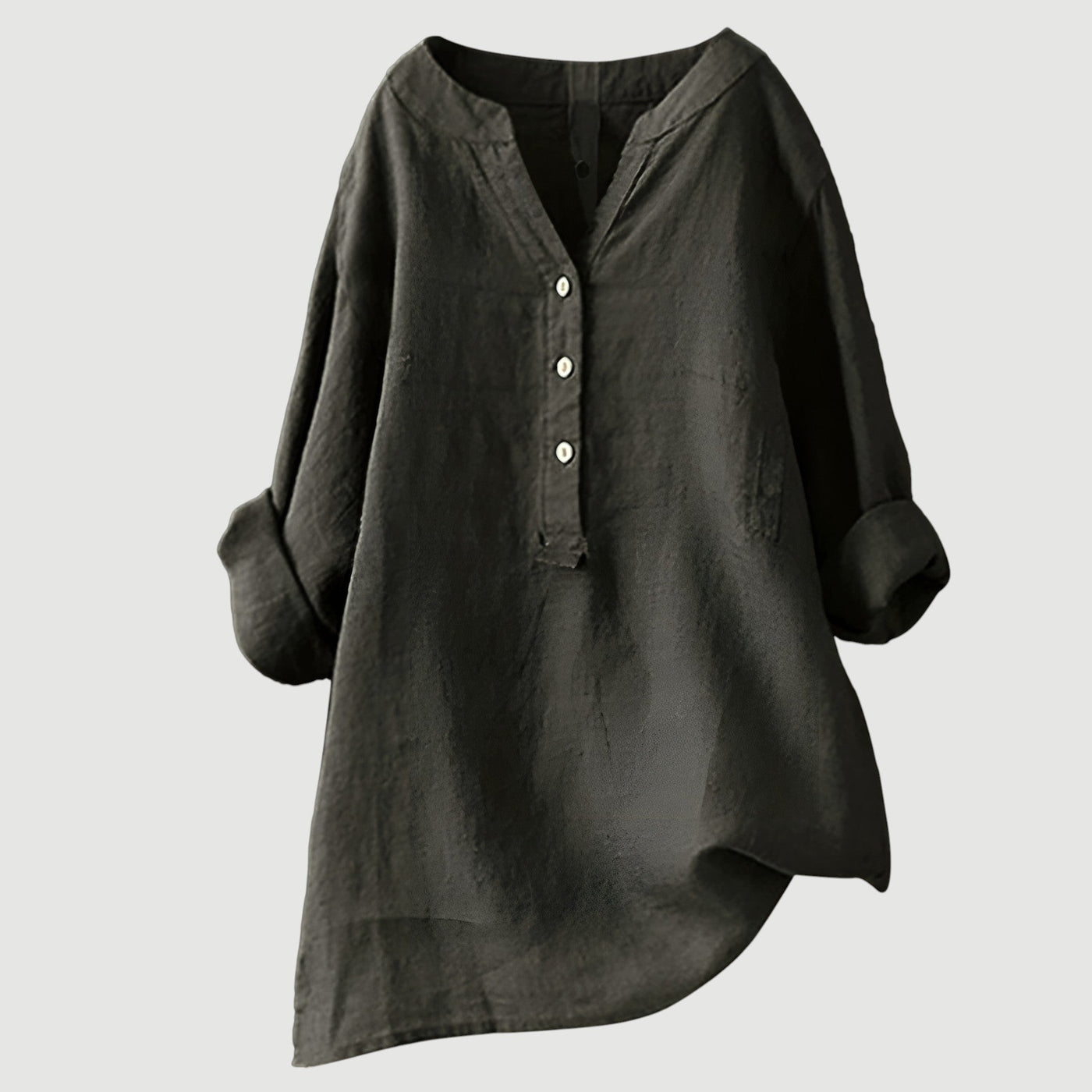 Nadège™ | Blouse Décontractée à Boutons