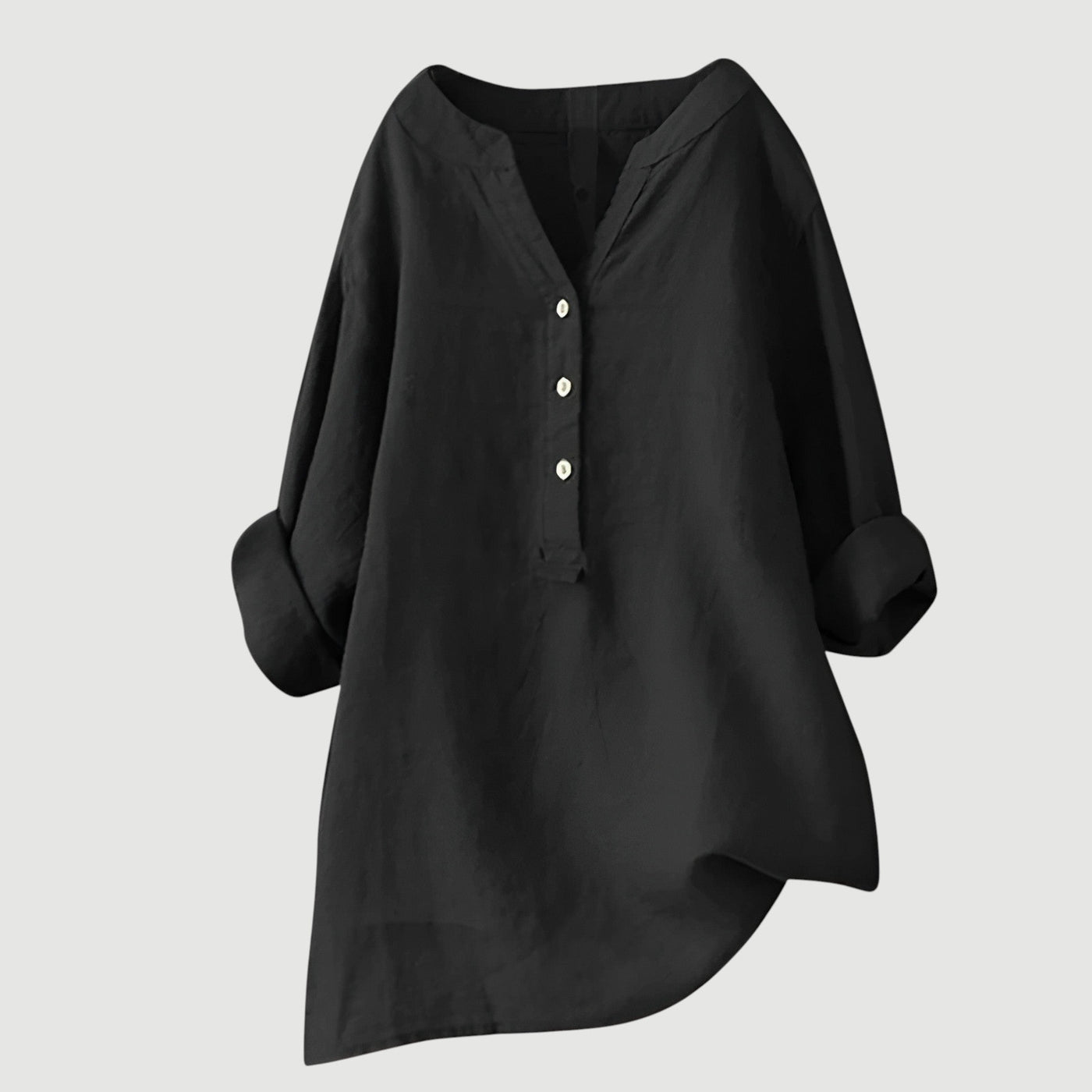 Nadège™ | Blouse Décontractée à Boutons