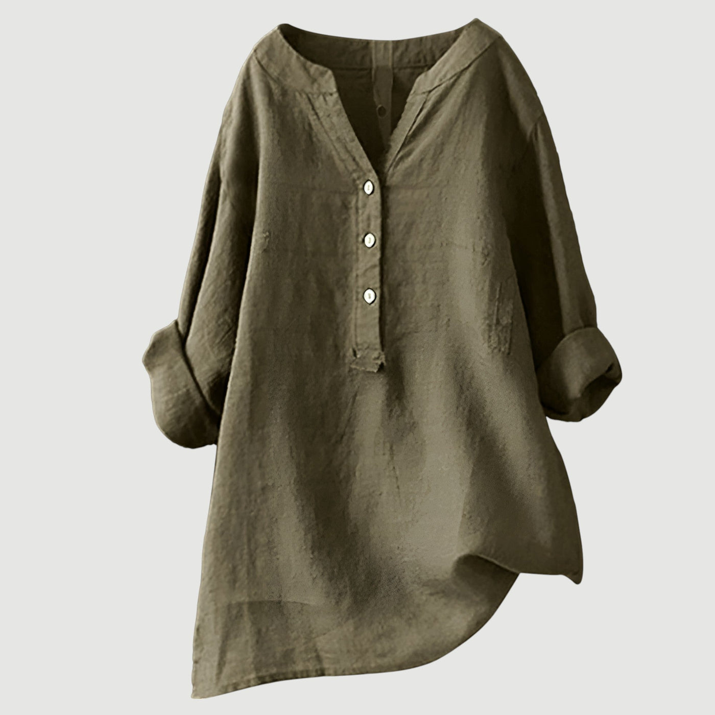 Nadège™ | Blouse Décontractée à Boutons