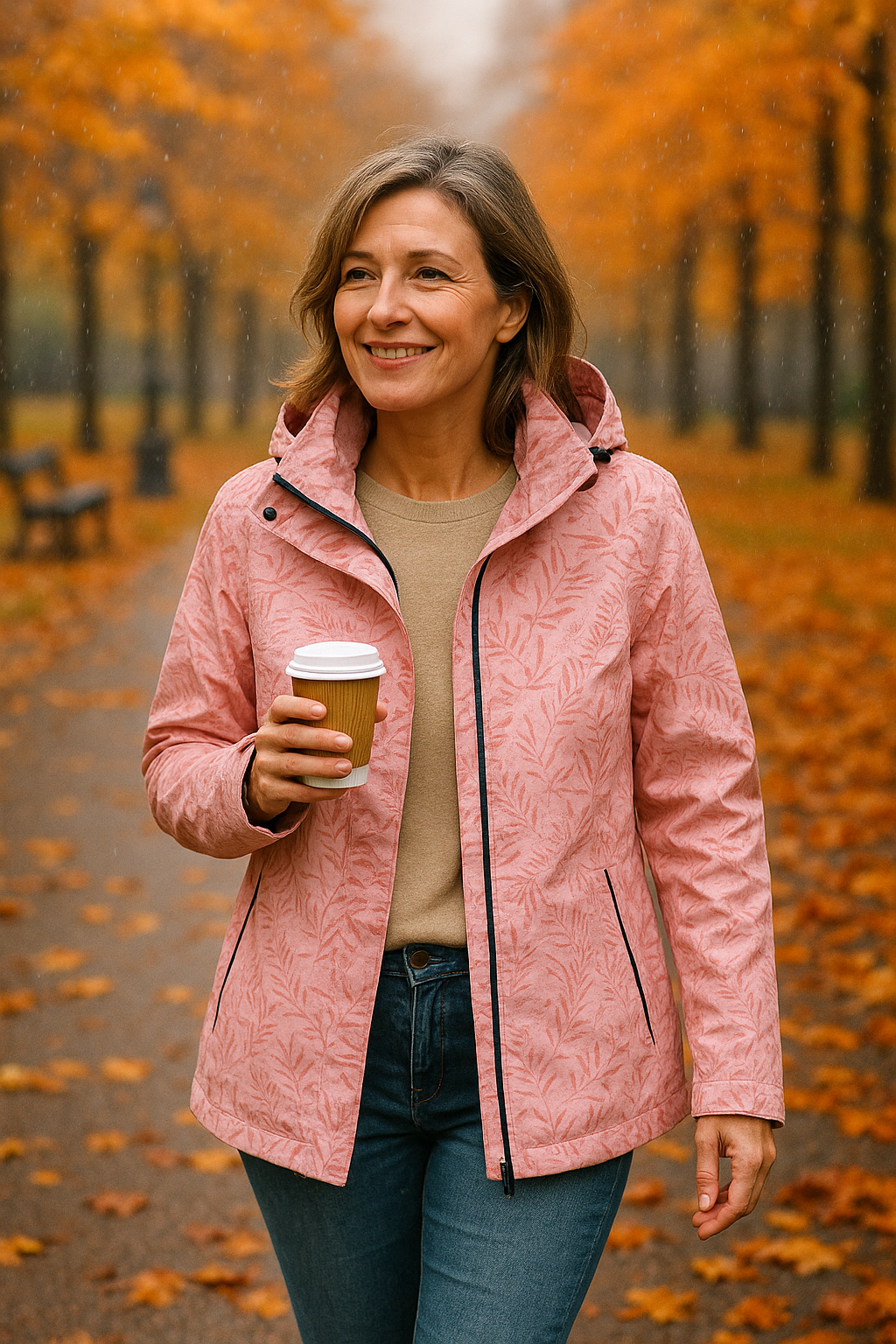 Maëlle™ | Veste légère à motif discret