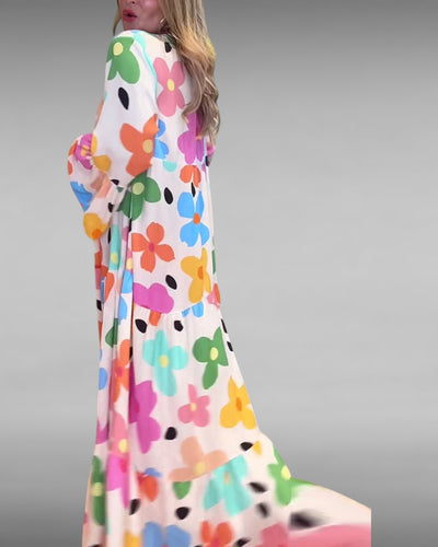 Clémence™ | Robe Fantaisie Fleurie