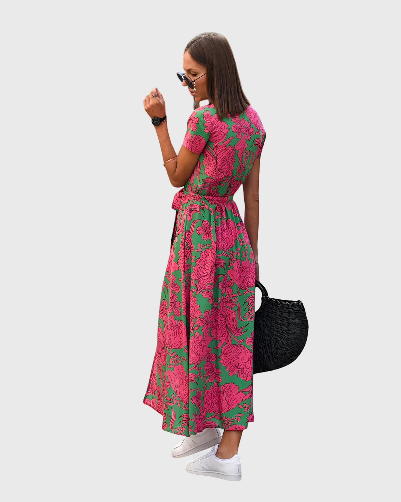 Liora™ | Robe statement florale