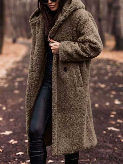 Dominique™ | Manteau long à capuche douillet