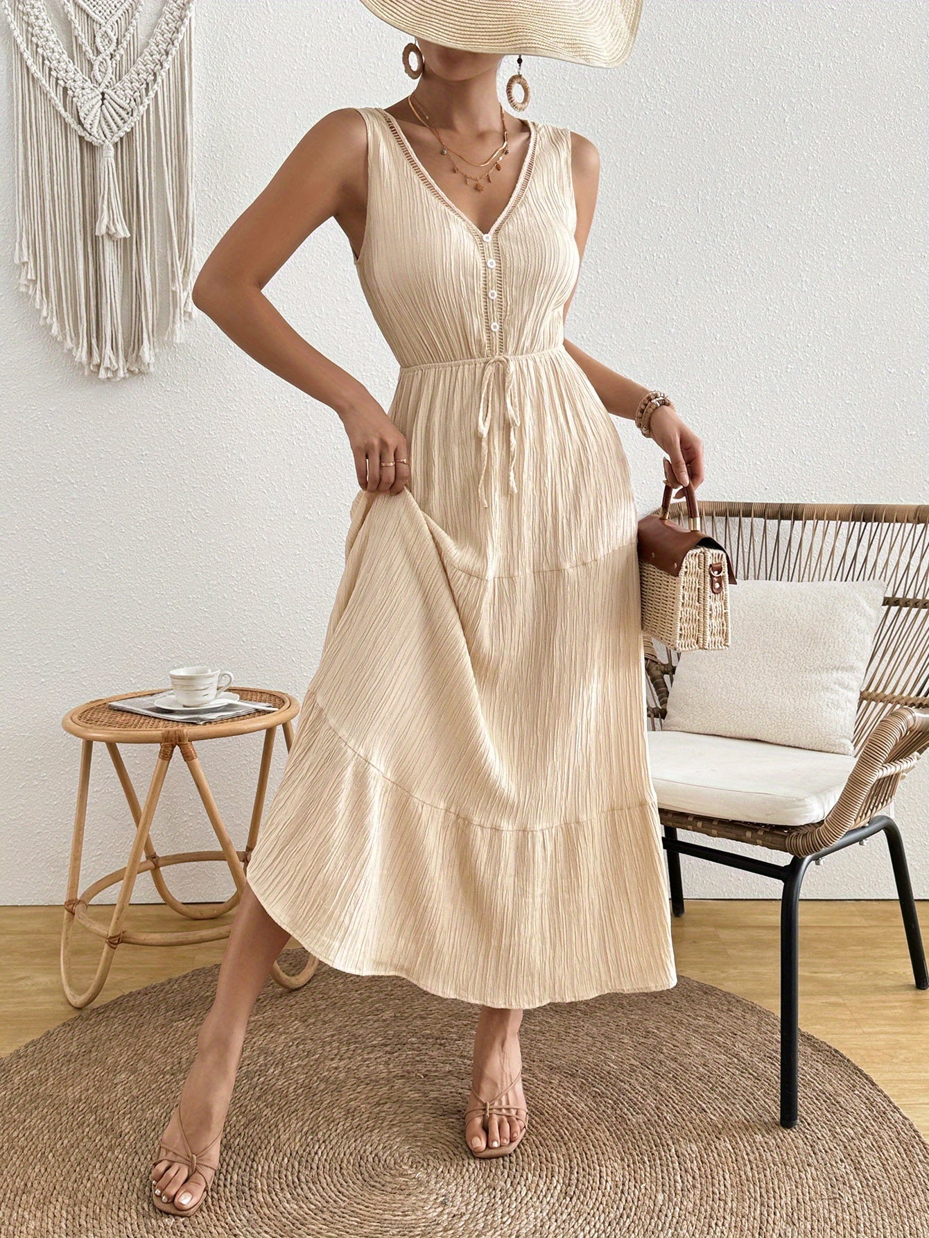 Léna | Robe d'été élégante sans manches