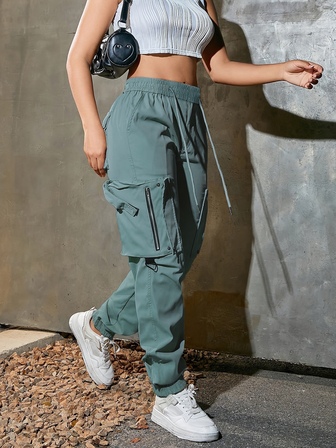 Léa | Pantalon Cargo Actif