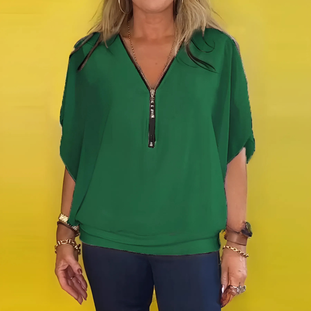 Nena™ | Top zippé