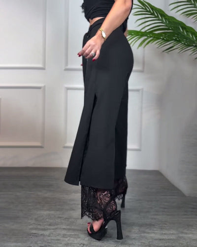 Fleur™ | Pantalon en dentelle