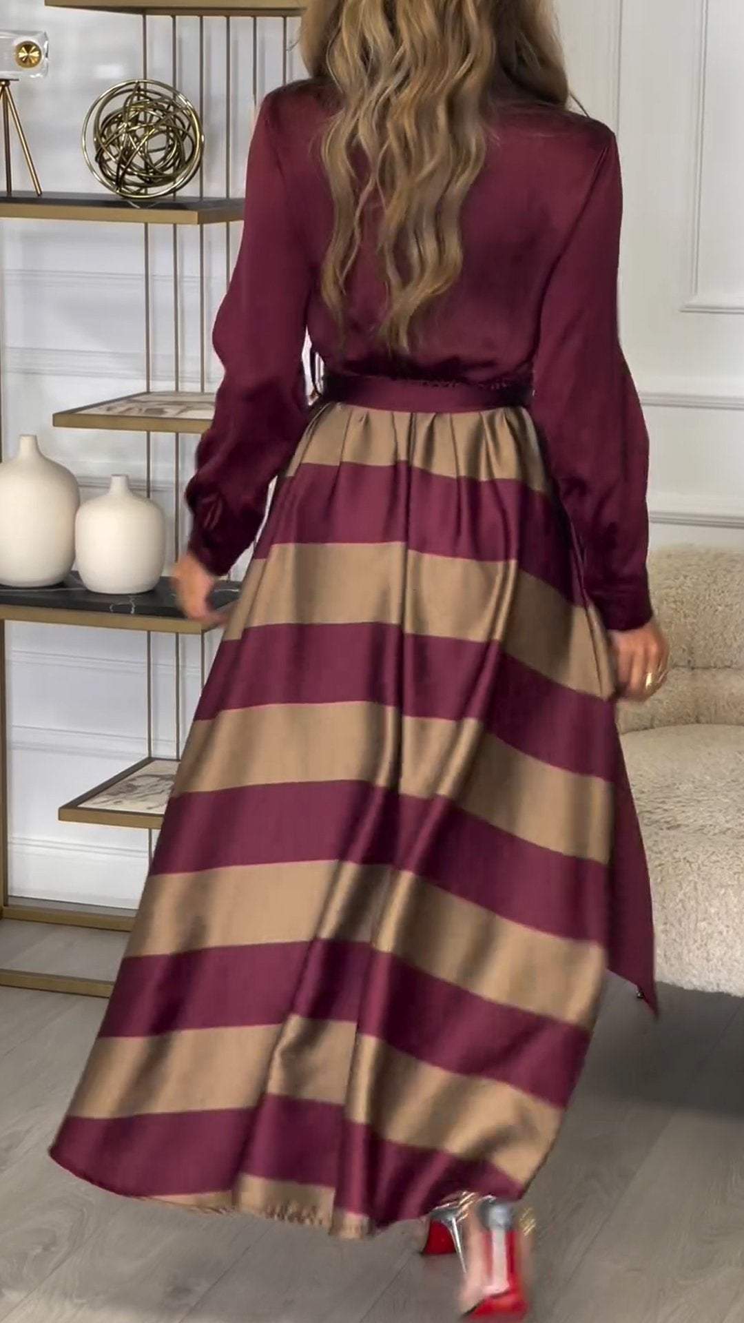 Aurélie™ | Ensemble Rayures Royales