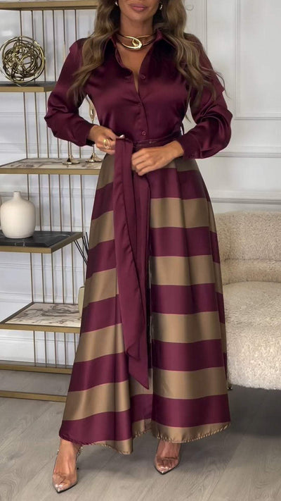 Aurélie™ | Ensemble Rayures Royales