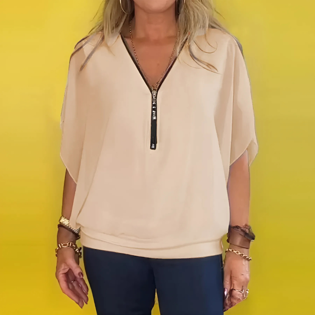 Nena™ | Top zippé