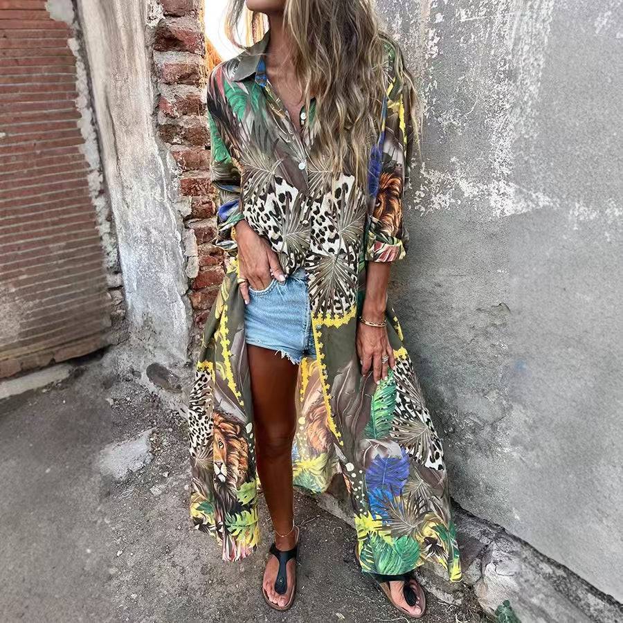 Mila | Maxi Blouse Jurk