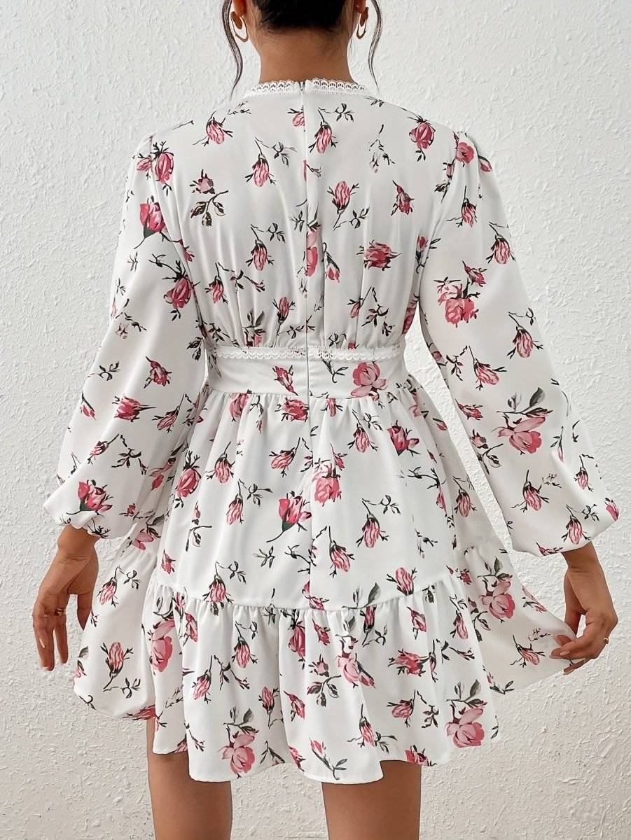 Noélie | Romantische Bloemenjurk