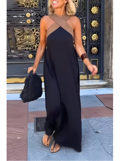 Alba™ | Robe maxi croisée de luxe
