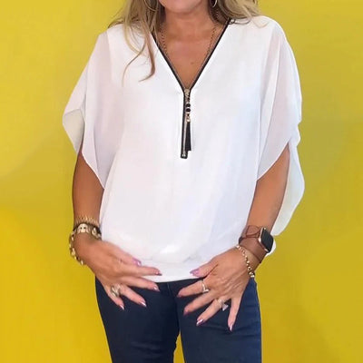 Nena™ | Top zippé