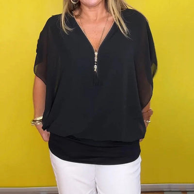 Nena™ | Top zippé