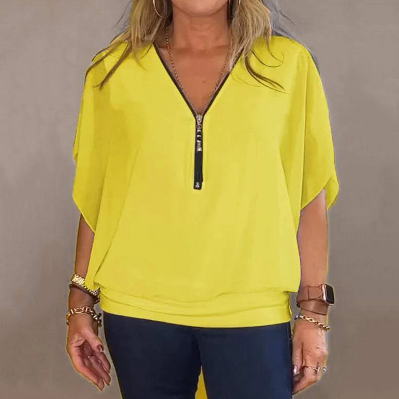 Nena™ | Top zippé