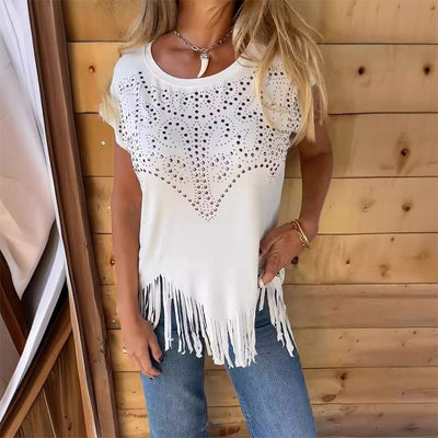 Tess™ | Top à franges