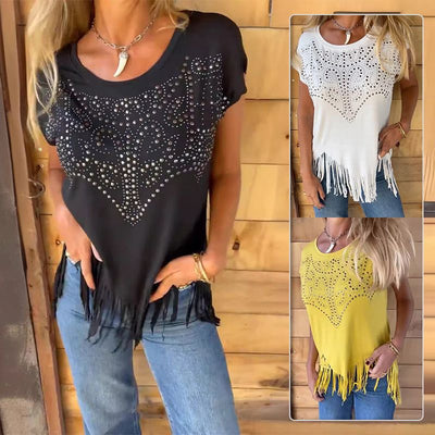 Tess™ | Top à franges