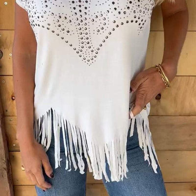 Tess™ | Top à franges