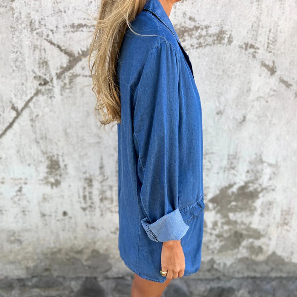 Liva™ | Blazer en denim