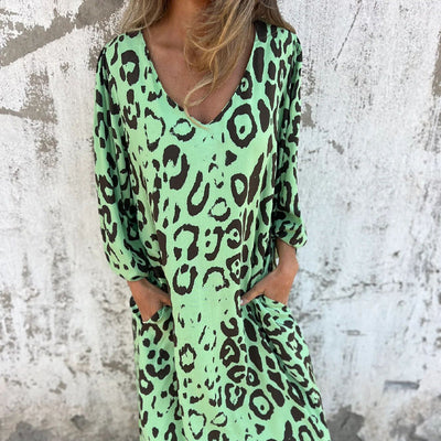 Élise | Robe Jungle Chic