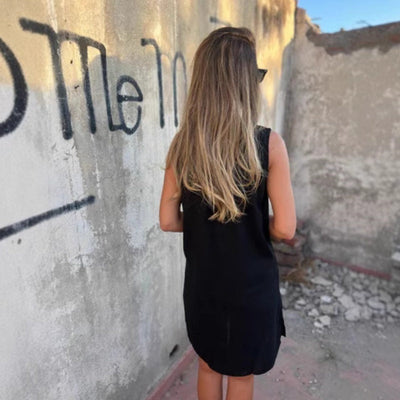 Noor™ – Robe d’été effet lin