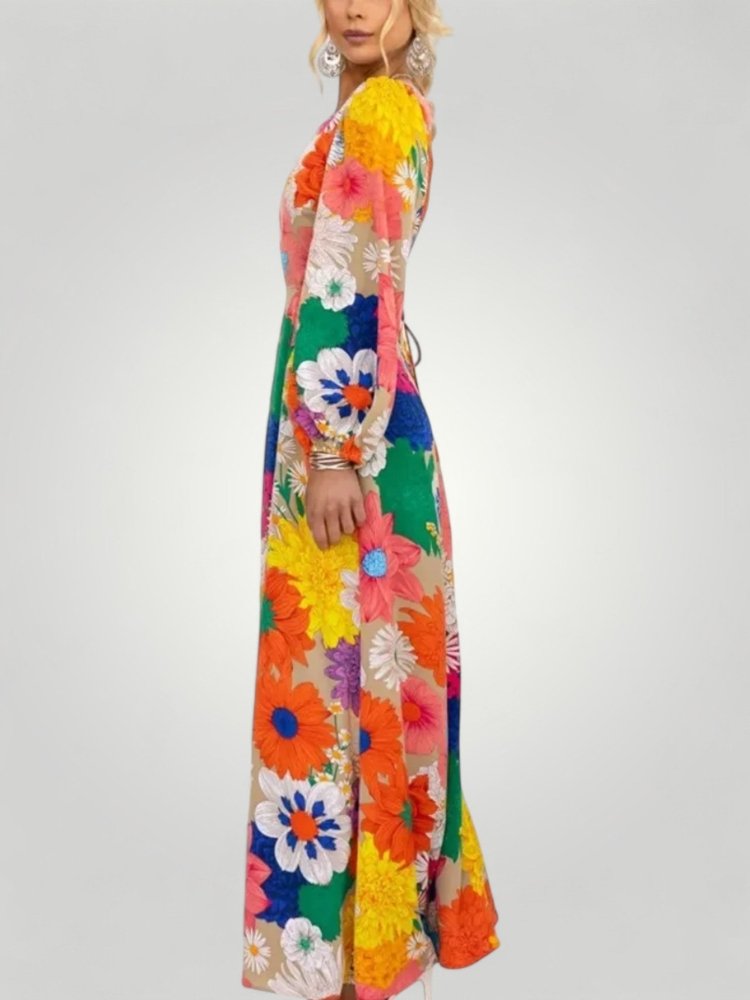 Tuva™ | Robe Colorée Élégante